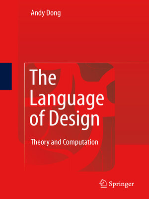 cover image of The Language of Design